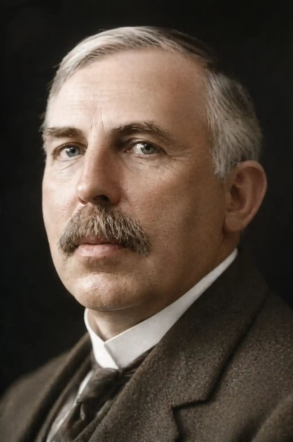 Ernest Rutherford scientist profile image for an A Level Chemistry article on atomic structure