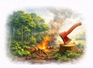 Deforestation image.