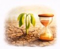 Infertile soil image representing pressure on fertile land.